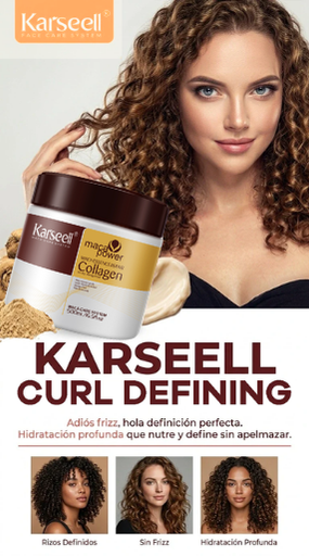Karseell | Lográ rizos perfectos, hidratados y cero frizz en 15 minutos, sin gastar fortunas en el salón.