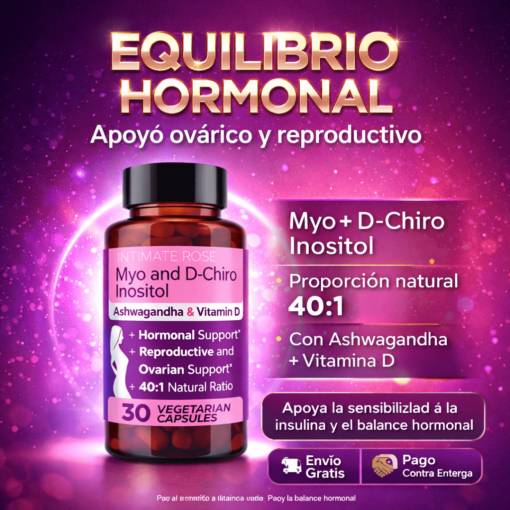 Myo + D-Chiro Inositol - Tu rutina de fertilidad no tiene que ser difícil