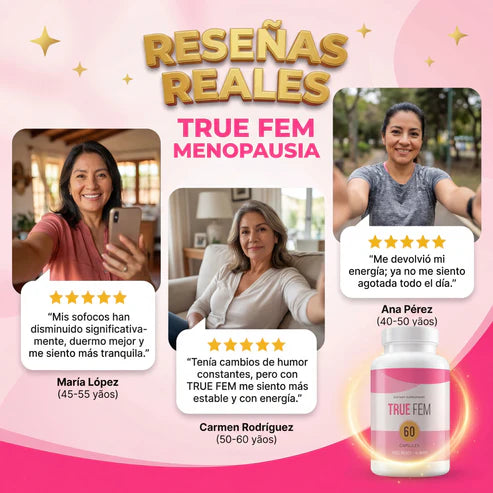 TRUE FEM -Vuelve a ser TÚ misma: Recupera tu equilibrio y energía en 30 días o menos.