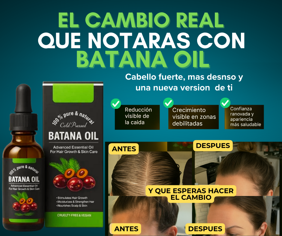 Aceite De Batana -  Más volumen, menos entradas