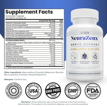 NeuraZenX® Calma el ardor de tus piernas en cuestión de días y sin tratamientos complicados. -Original