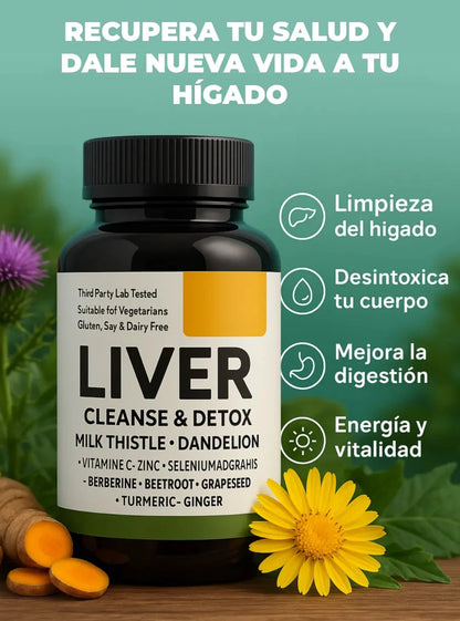 Liver Cleanse & Detox: Reactiva tu Metabolismo y Recupera tu Energía.