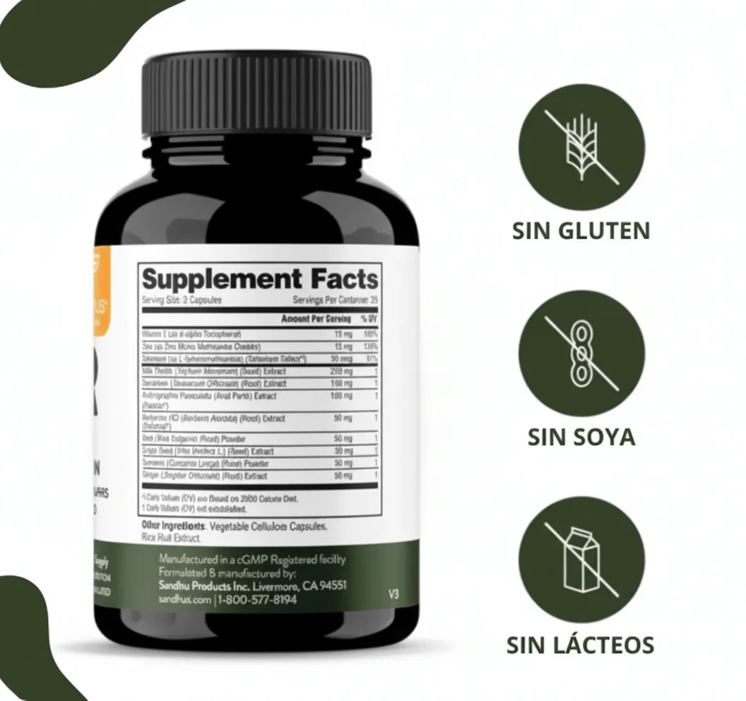 Liver Cleanse & Detox: Recupérate de la pesadez diaria
