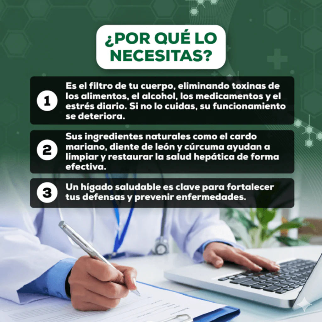 Liver Cleanse & Detox: Recupérate de la pesadez diaria