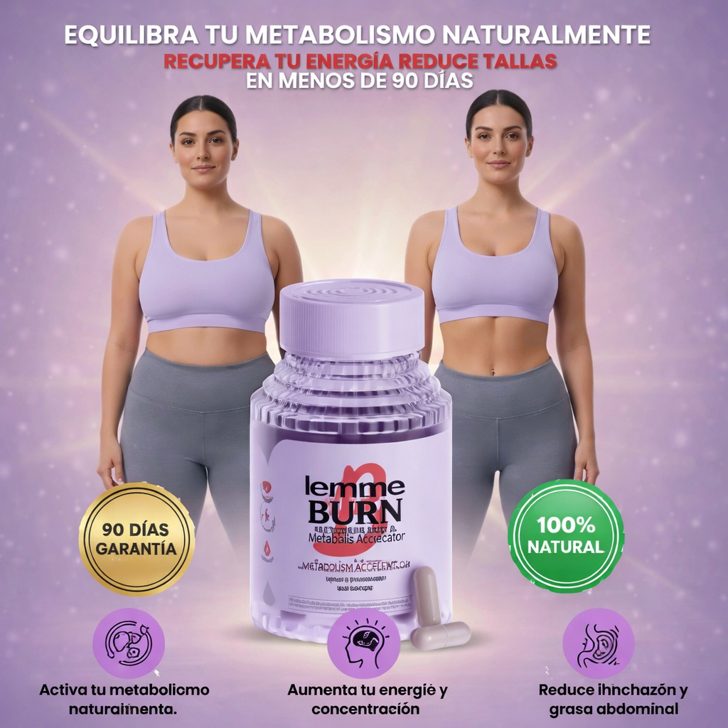 LEMME BURN® | QUEMADOR DE GRASA LOCALIZADA