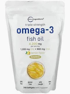 Omega - 3 Fish oli -original
