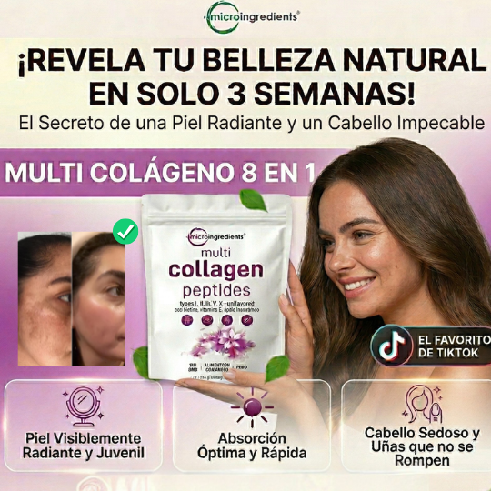 MULTICOLAGENO CON PEPTIDOS - BELLEZA VITALIDAD DESDE ADENTRO